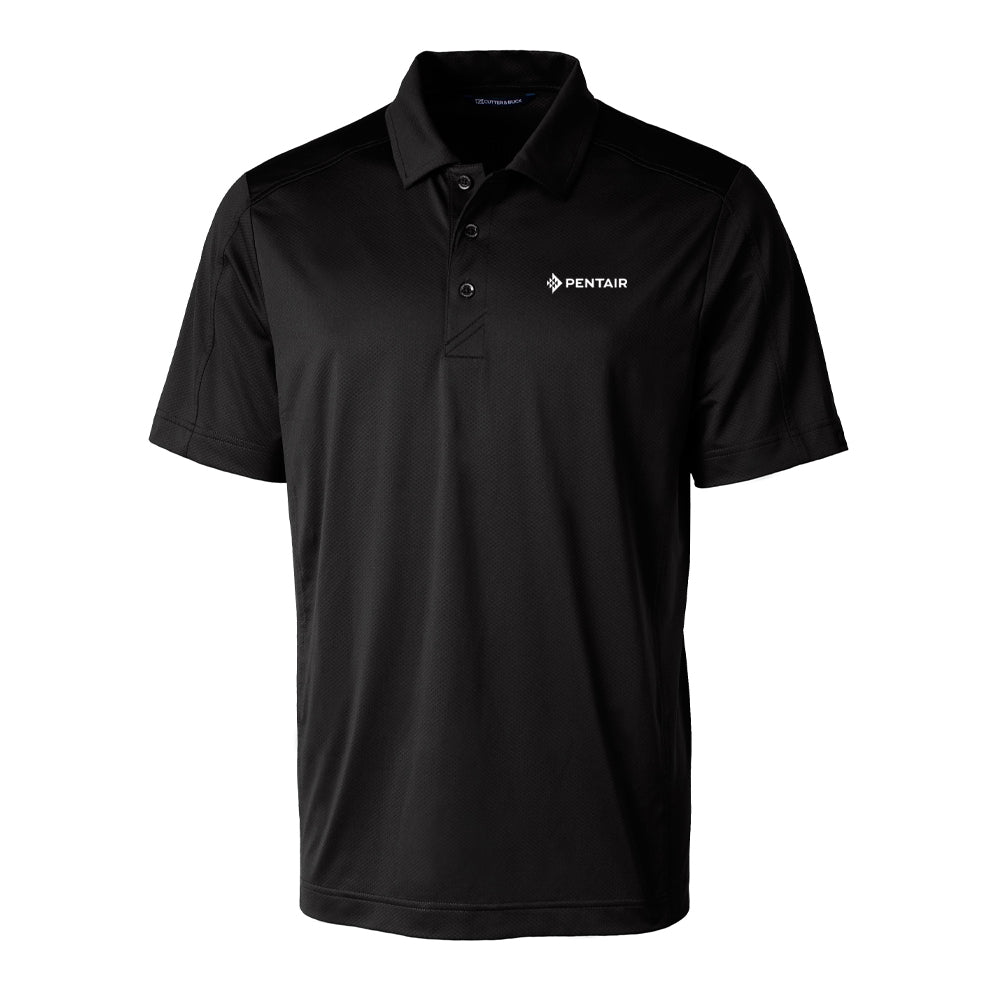 Cutter and Buck Prospect Textured Stretch Men's Short Sleeve Polo