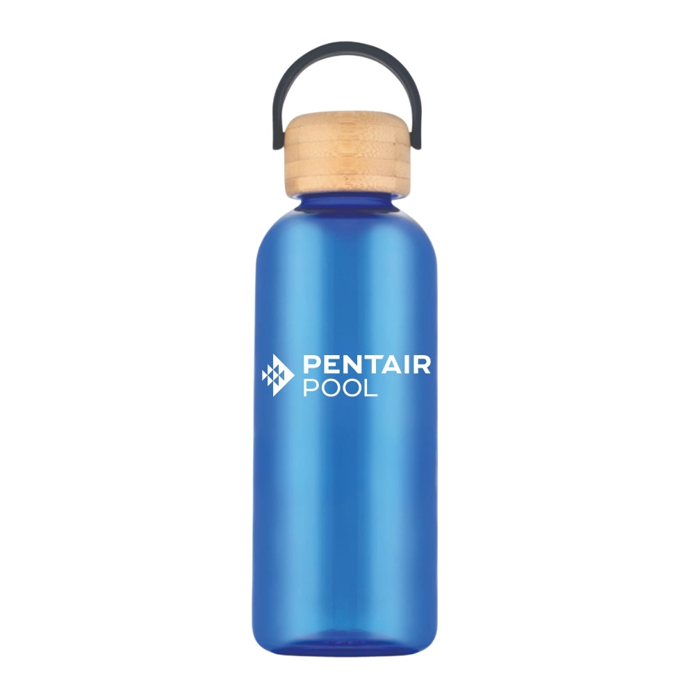 21 oz Water Bottle with Bamboo Lid and Handle - Pentair Pool