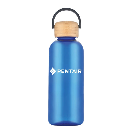 21 oz Water Bottle with Bamboo Lid & Handle