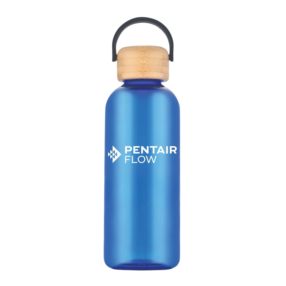 21 oz Water Bottle with Bamboo Lid and Handle - Pentair Flow