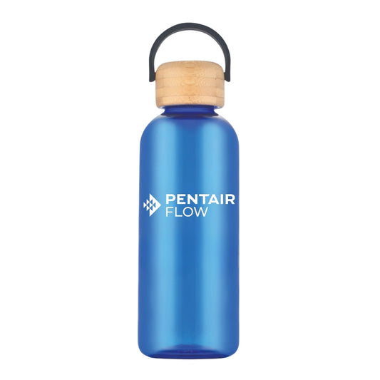 21 oz Water Bottle with Bamboo Lid and Handle - Pentair Flow