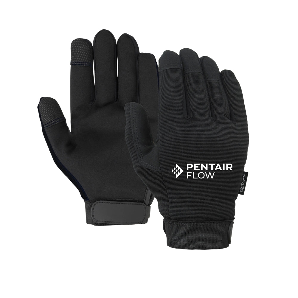 Men's Mechanics Touch Screen Gloves - Pentair Flow
