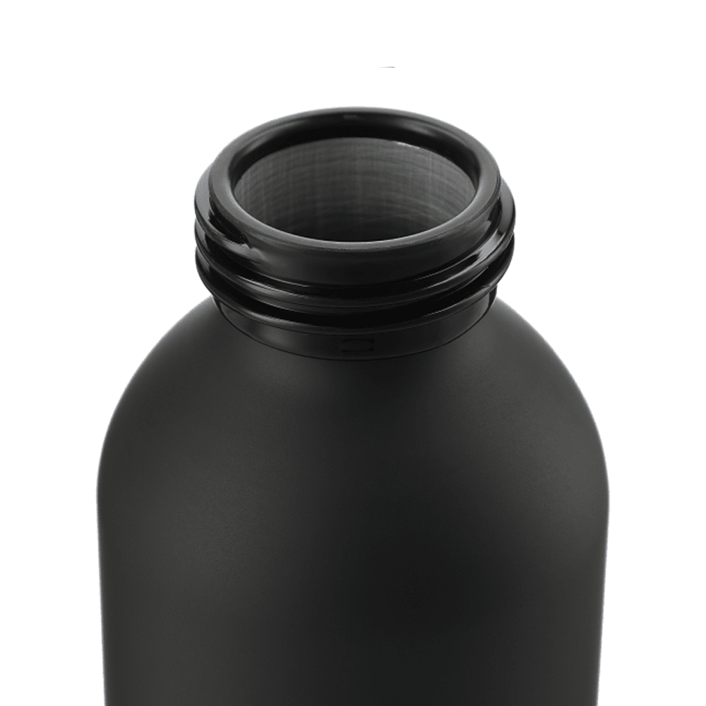 Ryze 22 oz. Aluminum Sports Water Bottle in Black