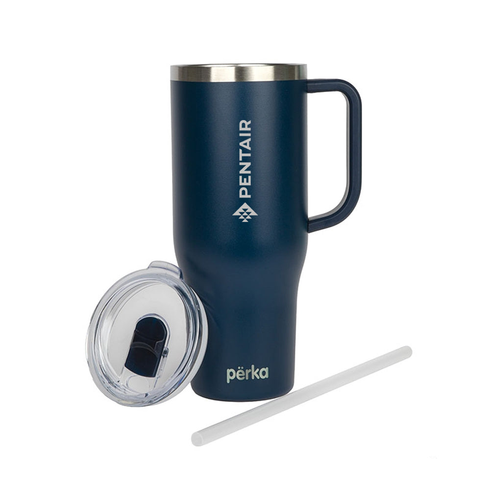 Perka Kempton 40 oz. Double Wall, Stainless Steel Travel Mug